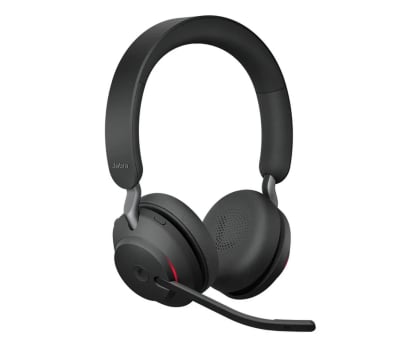 Słuchawki biurowe, callcenter Jabra Evolve 2 65 Link 380a MS Stereo Black